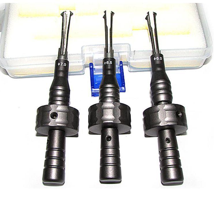 Jogo 3x Chave Mestra Micha Mixa Tetra Goso Cadeado Porta